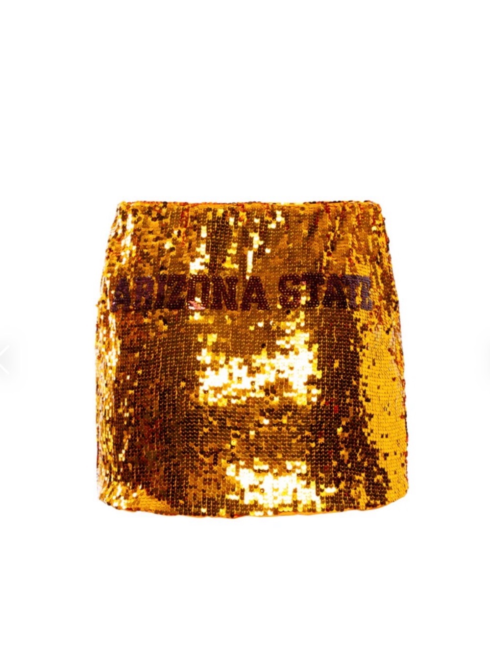 NWT - Hype and Vice Arizona State Sequin Mini Skirt